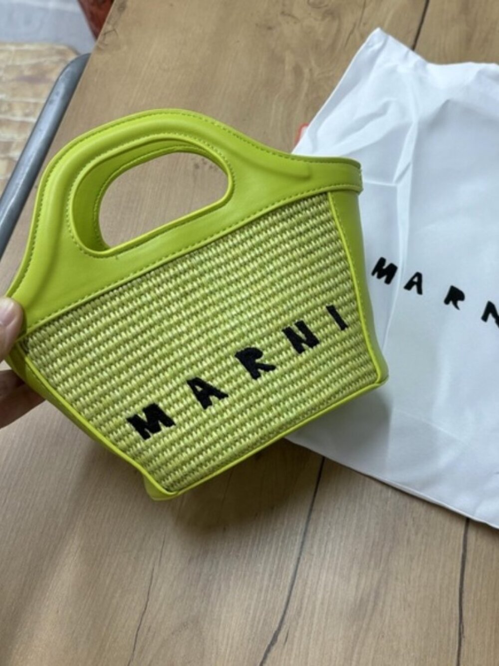 Marni Woven Mini Bag 15*13cm